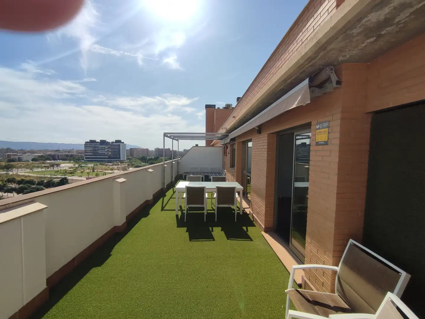 Terrassa de Àtic de lloguer en Murcia amb Aire condicionat, Calefacció i Terrassa
