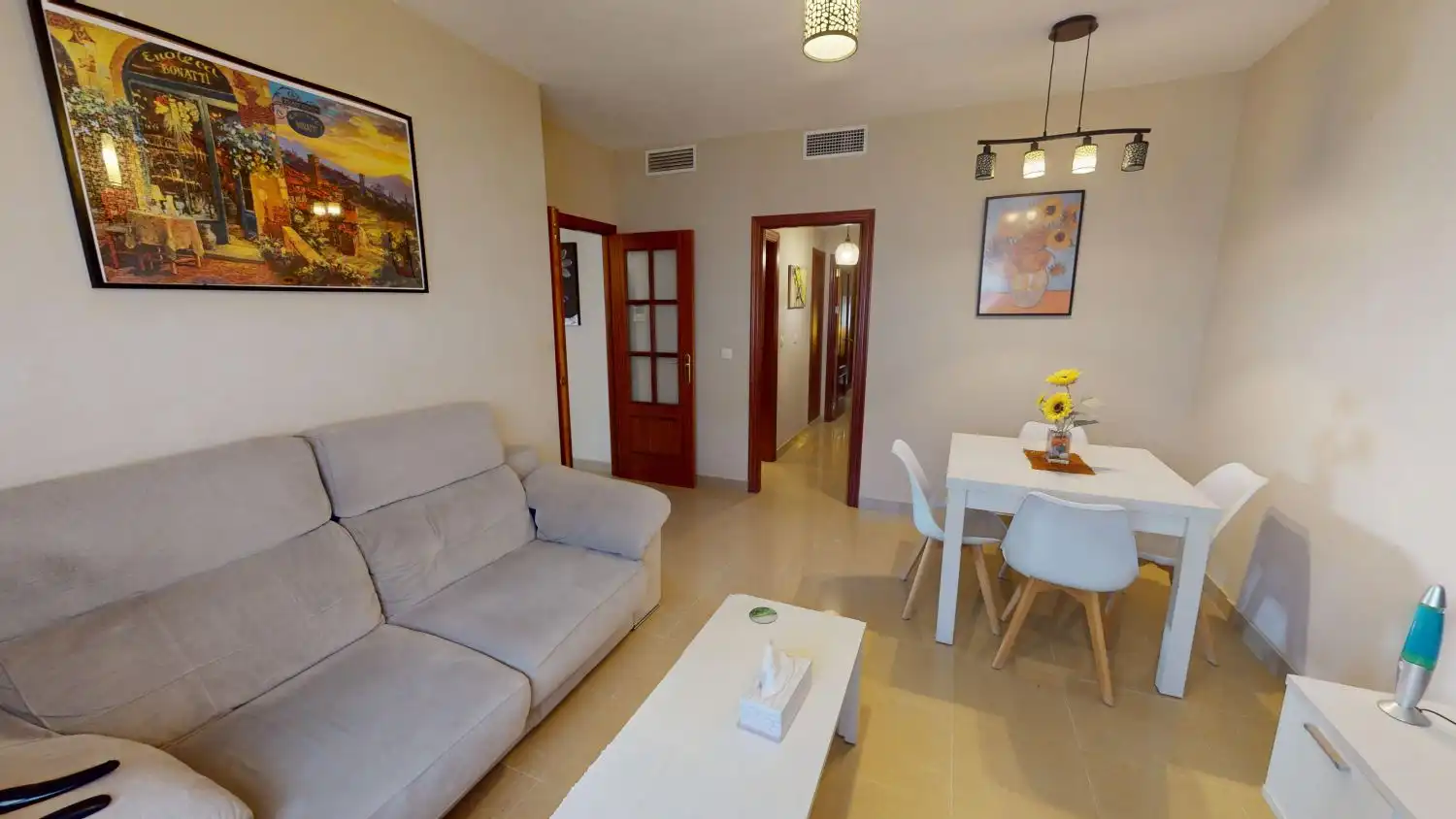 Sala d'estar de Pis en venda en Alcalá de Guadaira