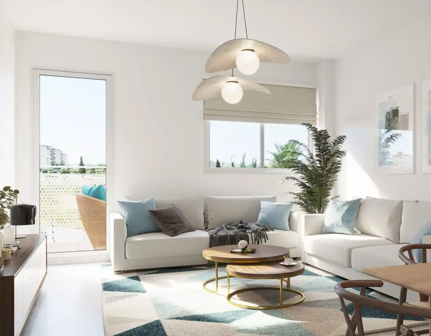 Sala de estar de Piso en venta en Vélez-Málaga con Terraza y Balcón