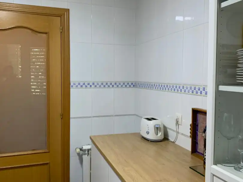 Kitchen of Flat for sale in Navalagamella, Madrid