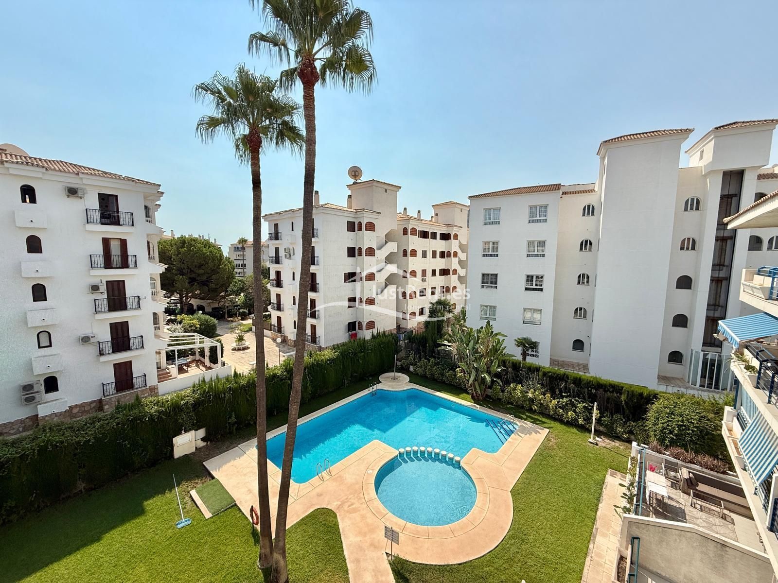 Exterior view of Flat to rent in L'Alfàs del Pi  with Air Conditioner, Heating and Private garden