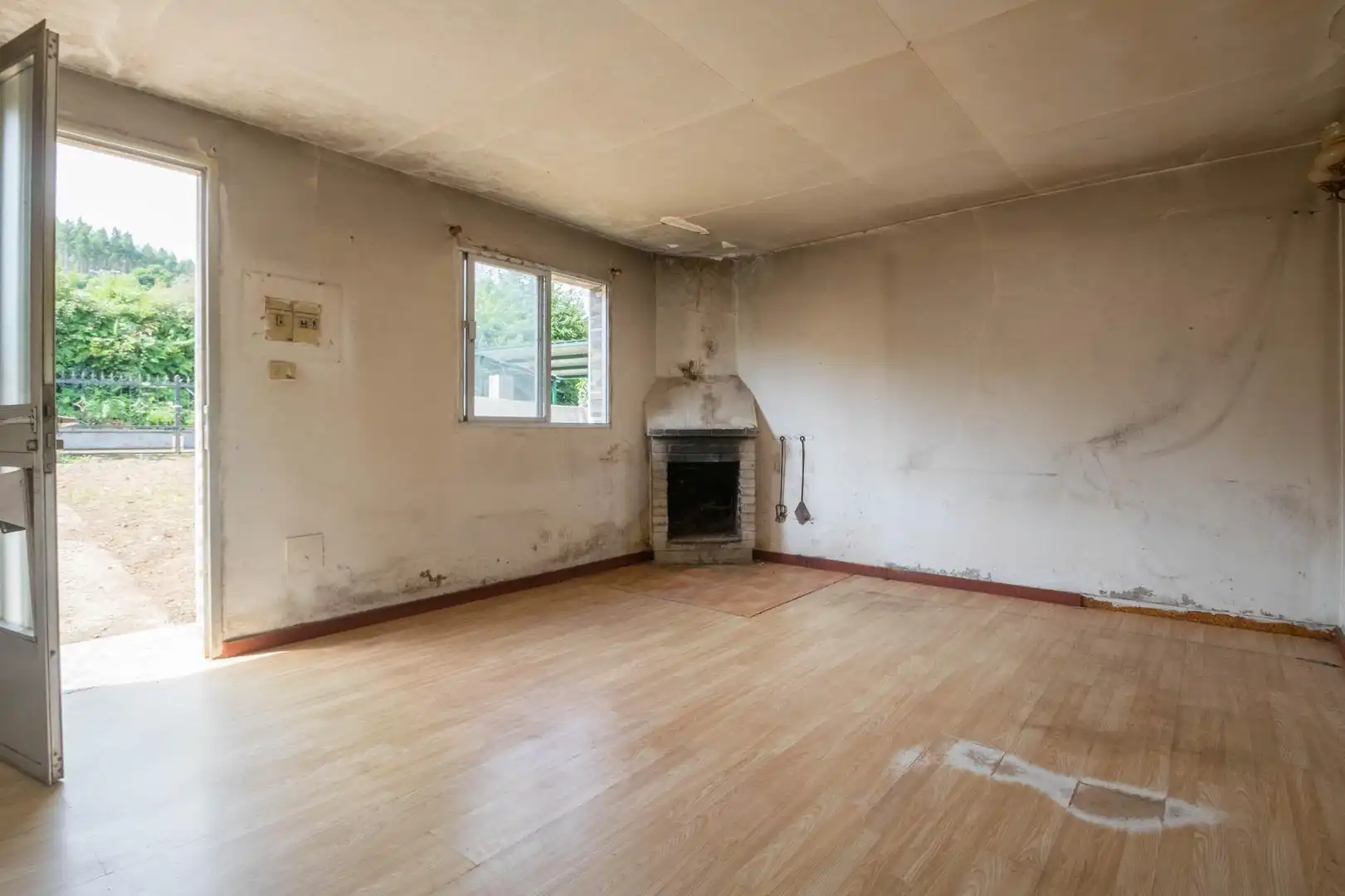 Sala de estar de Finca rústica en venta en Abegondo con Jardín privado y Trastero