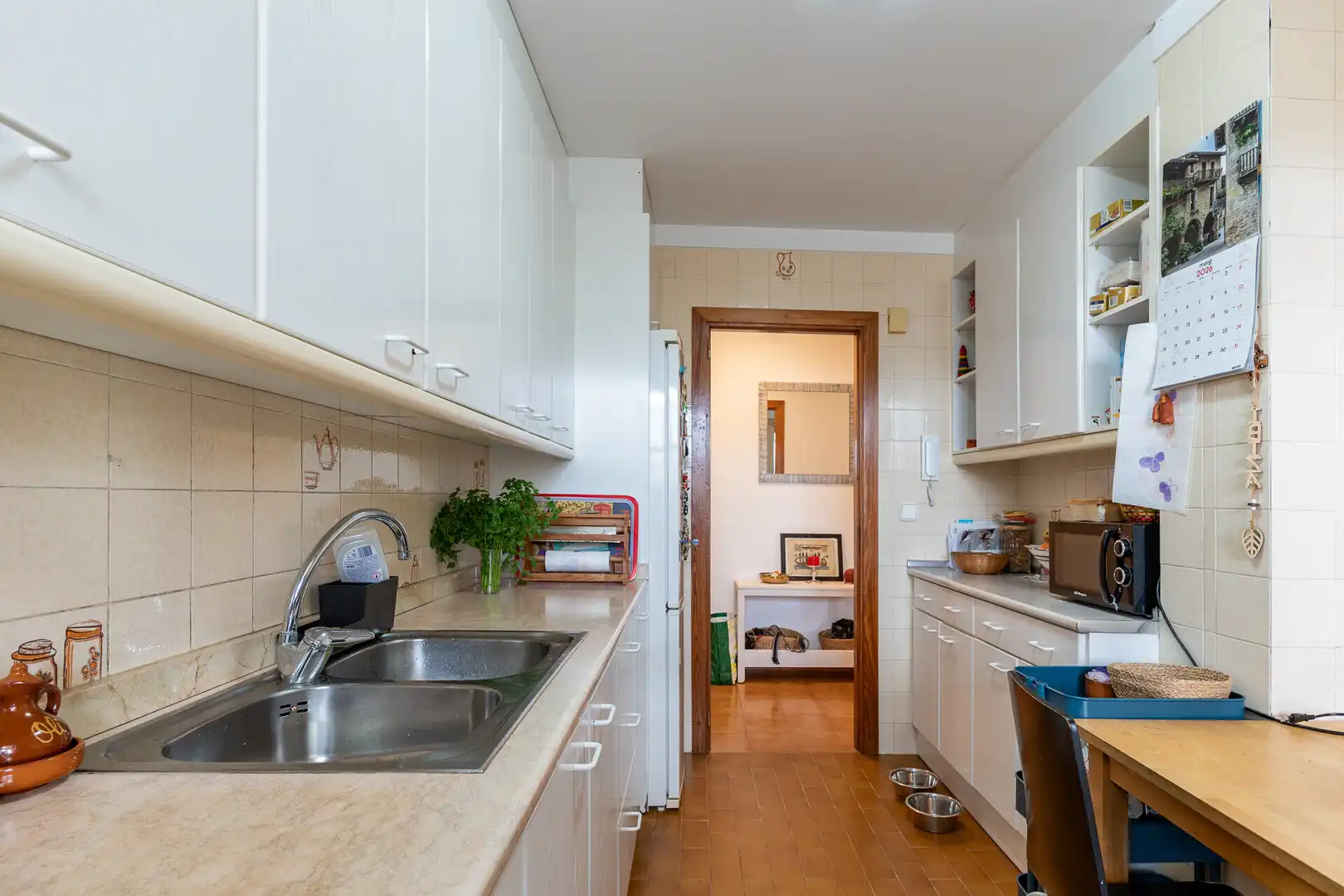 Cuina de Apartament en venda en  Palma de Mallorca amb Calefacció i Terrassa