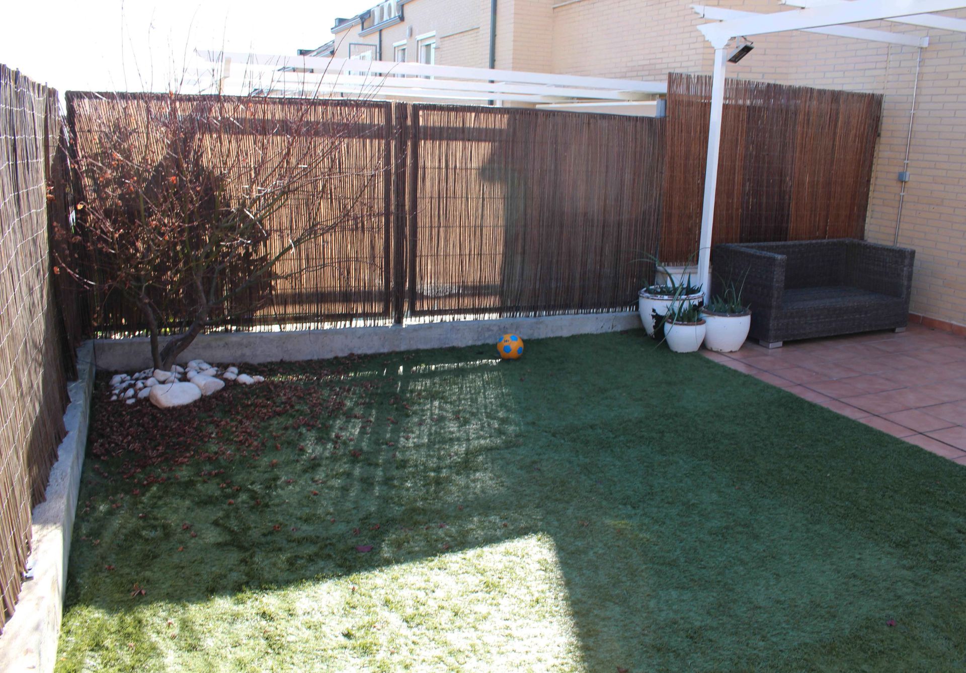 Garden of Single-family semi-detached for sale in Valdemoro  with Heating, Private garden and Terrace
