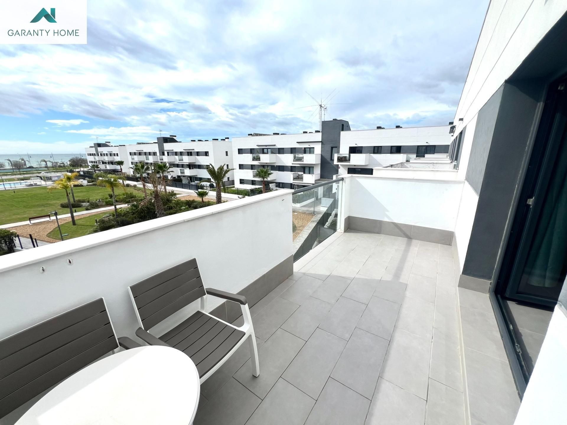 Terrassa de Pis de lloguer en Vélez-Málaga amb Aire condicionat, Terrassa i Moblat