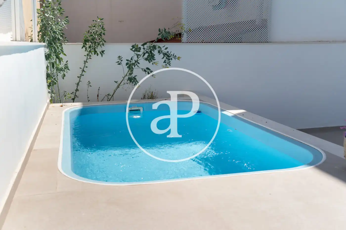 Piscina de Piso de alquiler en Ses Salines con Aire acondicionado, Calefacción y Terraza