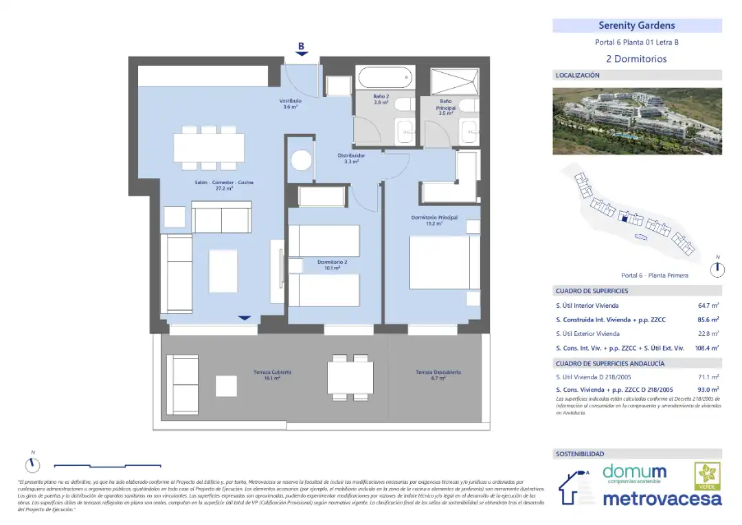 New build Flat for sale in Copa Ryder s/n, imagen 2