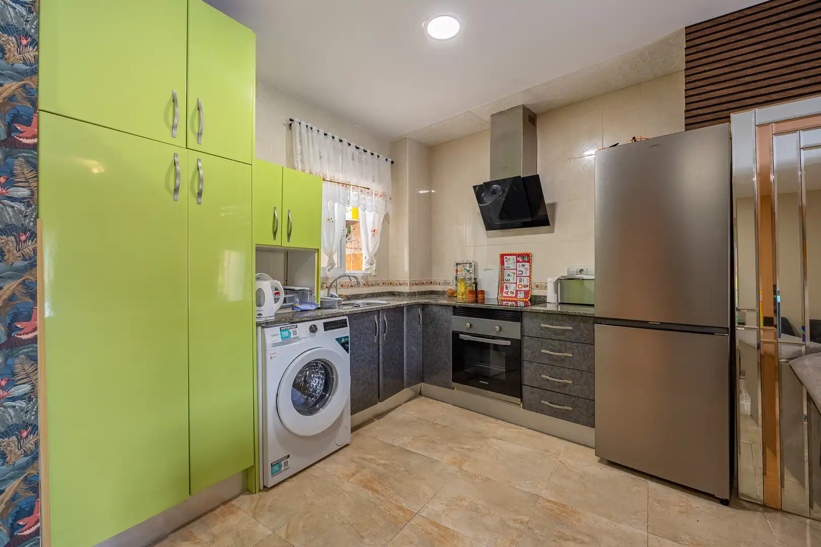 Kitchen of Flat for sale in Callosa d'en Sarrià  with Furnished
