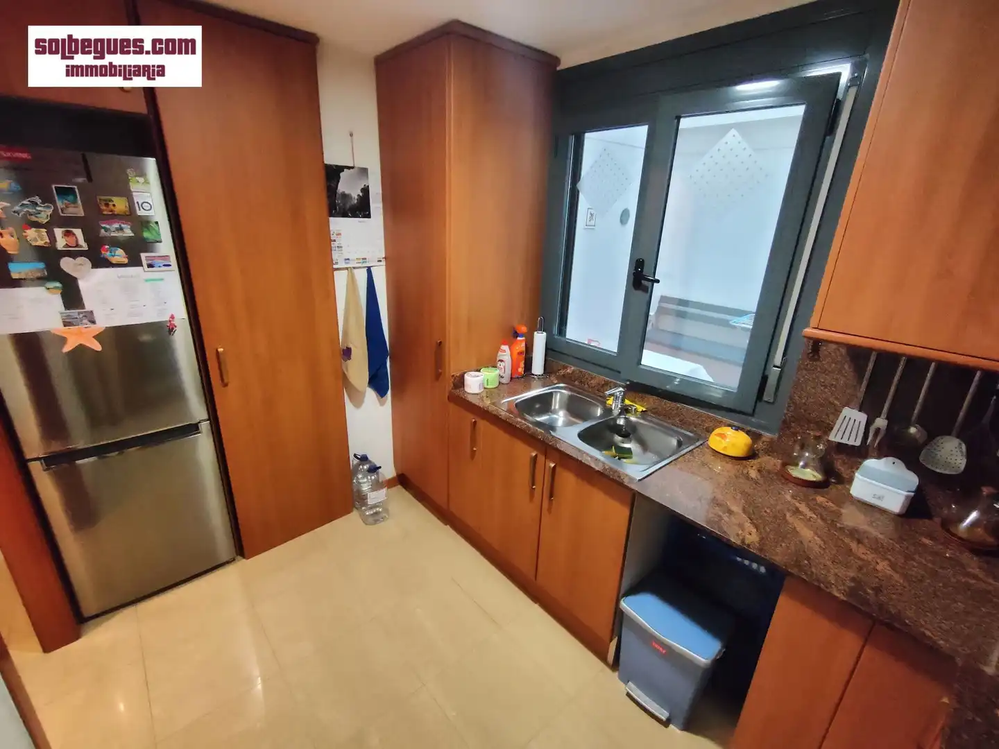 Kitchen of Flat for sale in Begues  with Heating and Storage room