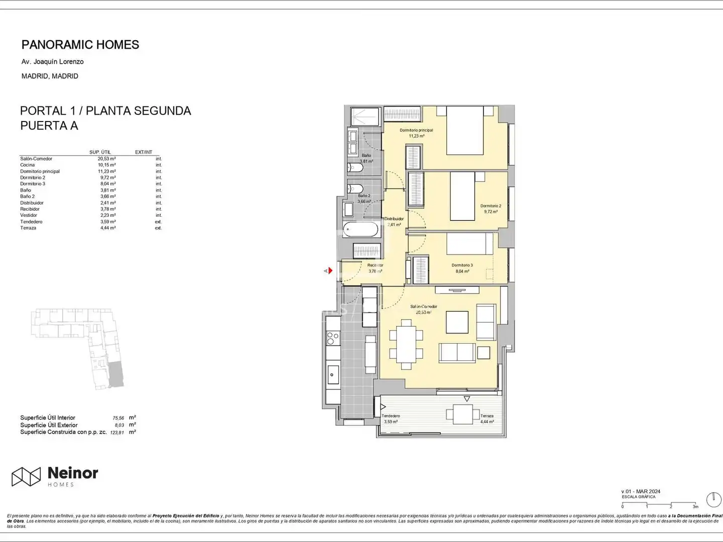 Piso en venta en Madrid con Aire acondicionado, Terraza y Piscina