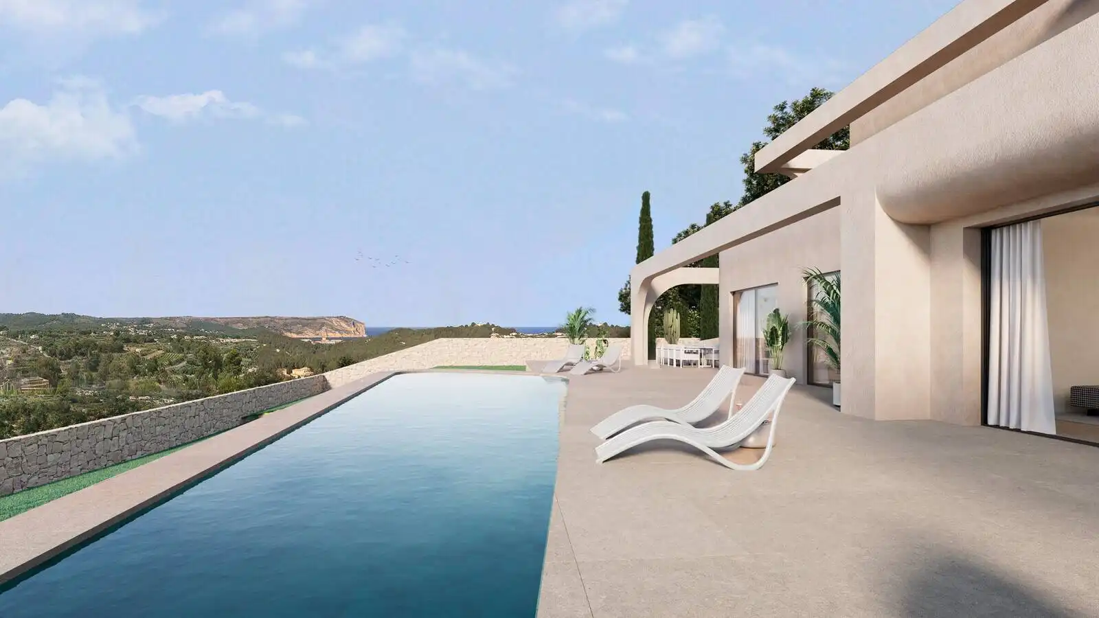Piscina de Casa o chalet en venta en Jávea / Xàbia con Aire acondicionado, Jardín privado y Terraza