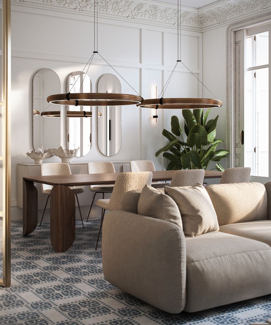 Menjador de Pis en venda en  Barcelona Capital amb Aire condicionat, Calefacció i Moblat