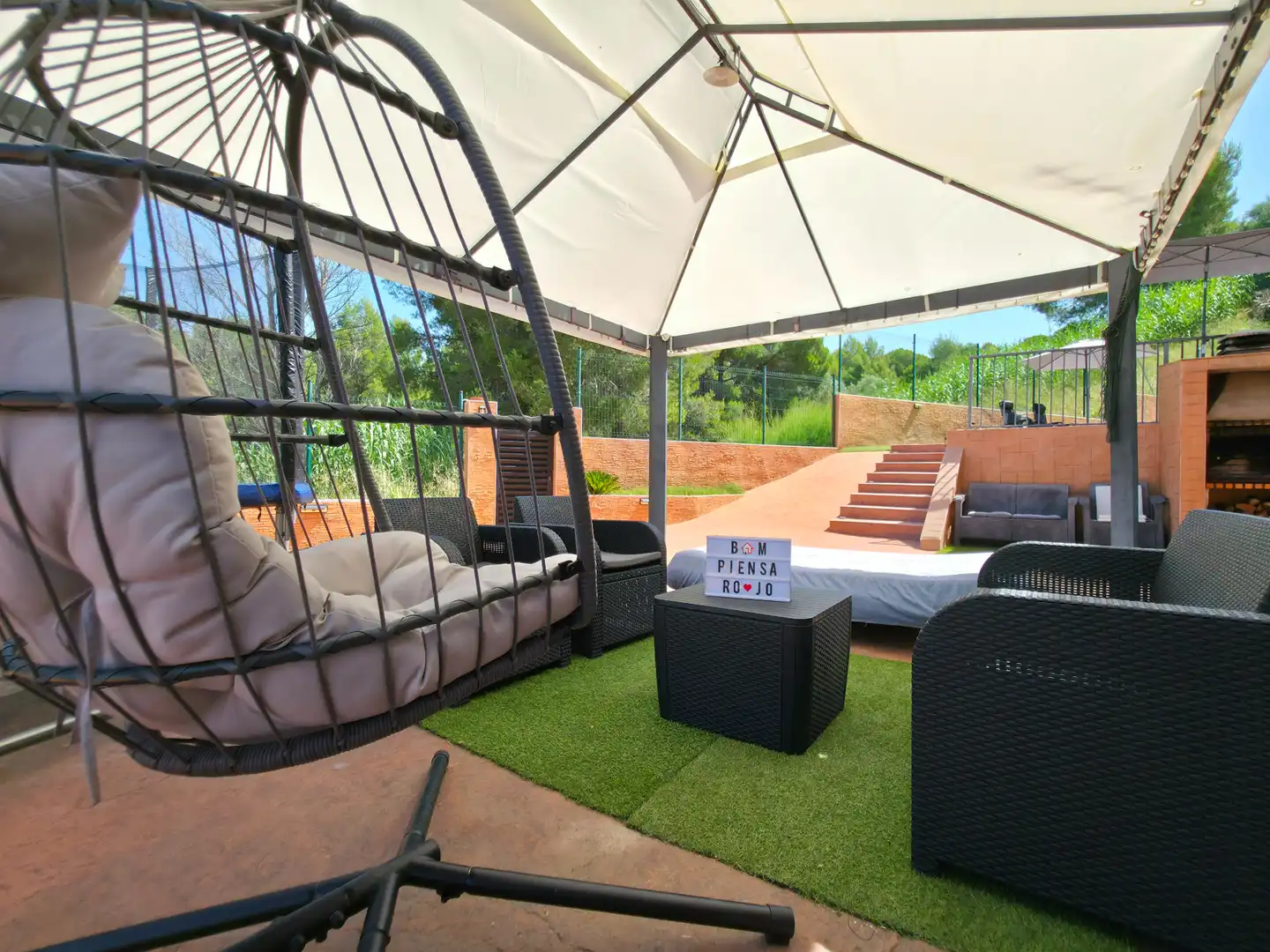 Terraza de Casa o chalet en venta en Abrera con Aire acondicionado, Calefacción y Jardín privado