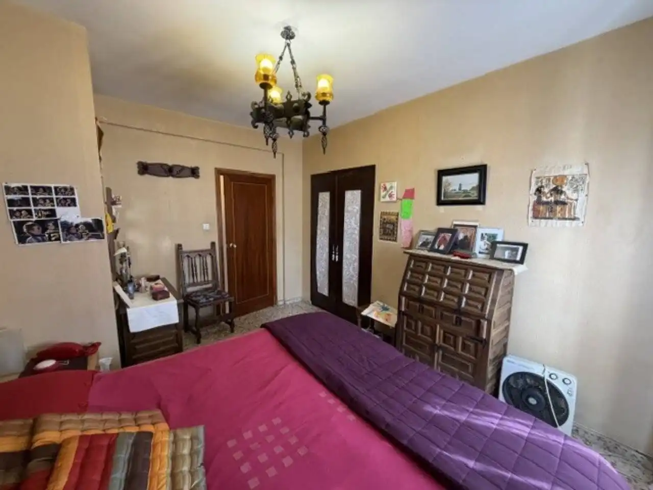 Dormitori de Casa o xalet en venda en Rascafría amb Jardí privat, Terrassa i Moblat