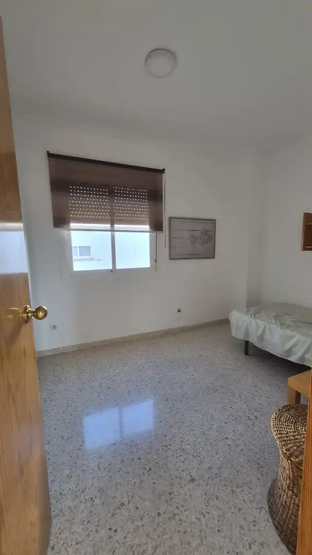 Bedroom of Flat for sale in Algeciras  with Air Conditioner, Terrace and Furnished