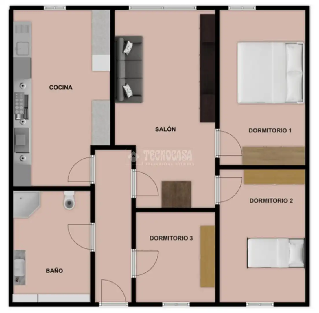 Bedroom of Flat for sale in Madrid