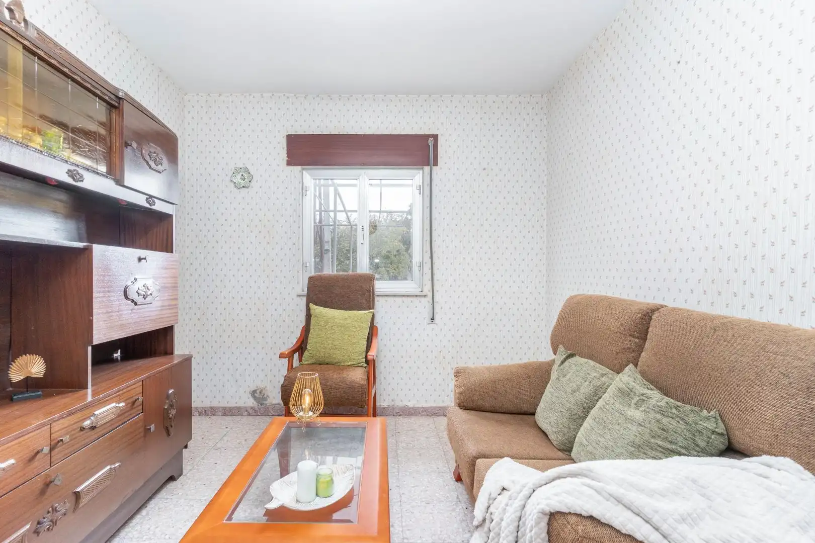 Living room of Houses for sale in Castrocontrigo  with Private garden, Terrace and Furnished