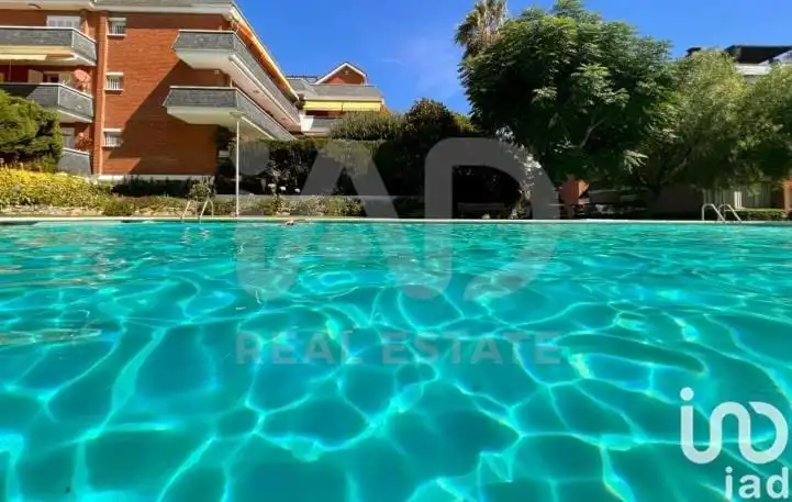 Swimming pool of Flat for sale in Sant Andreu de Llavaneres  with Heating, Terrace and Swimming Pool