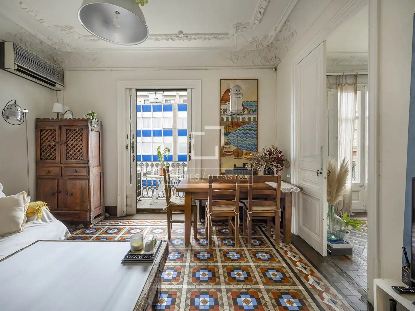 Dining room of Flat for sale in Barcelona  with Air Conditioner, Heating and Terrace