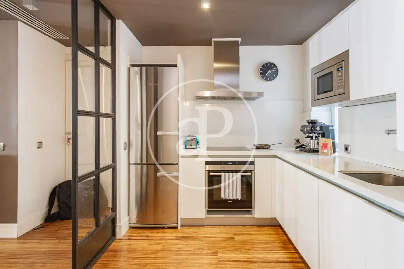 Küche von Wohnung zum Verkauf in Madrid mit Klimaanlage, Heizung und Balkon