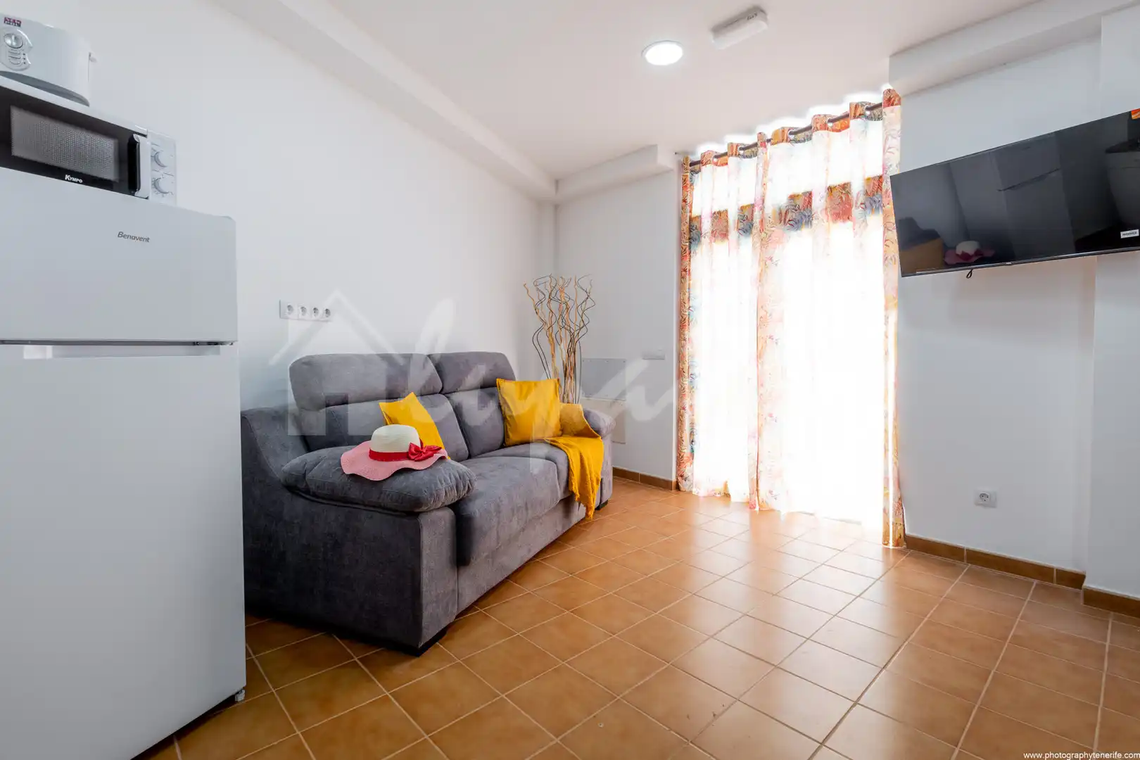 Wohnzimmer von Wohnung zum Verkauf in Adeje mit Heizung