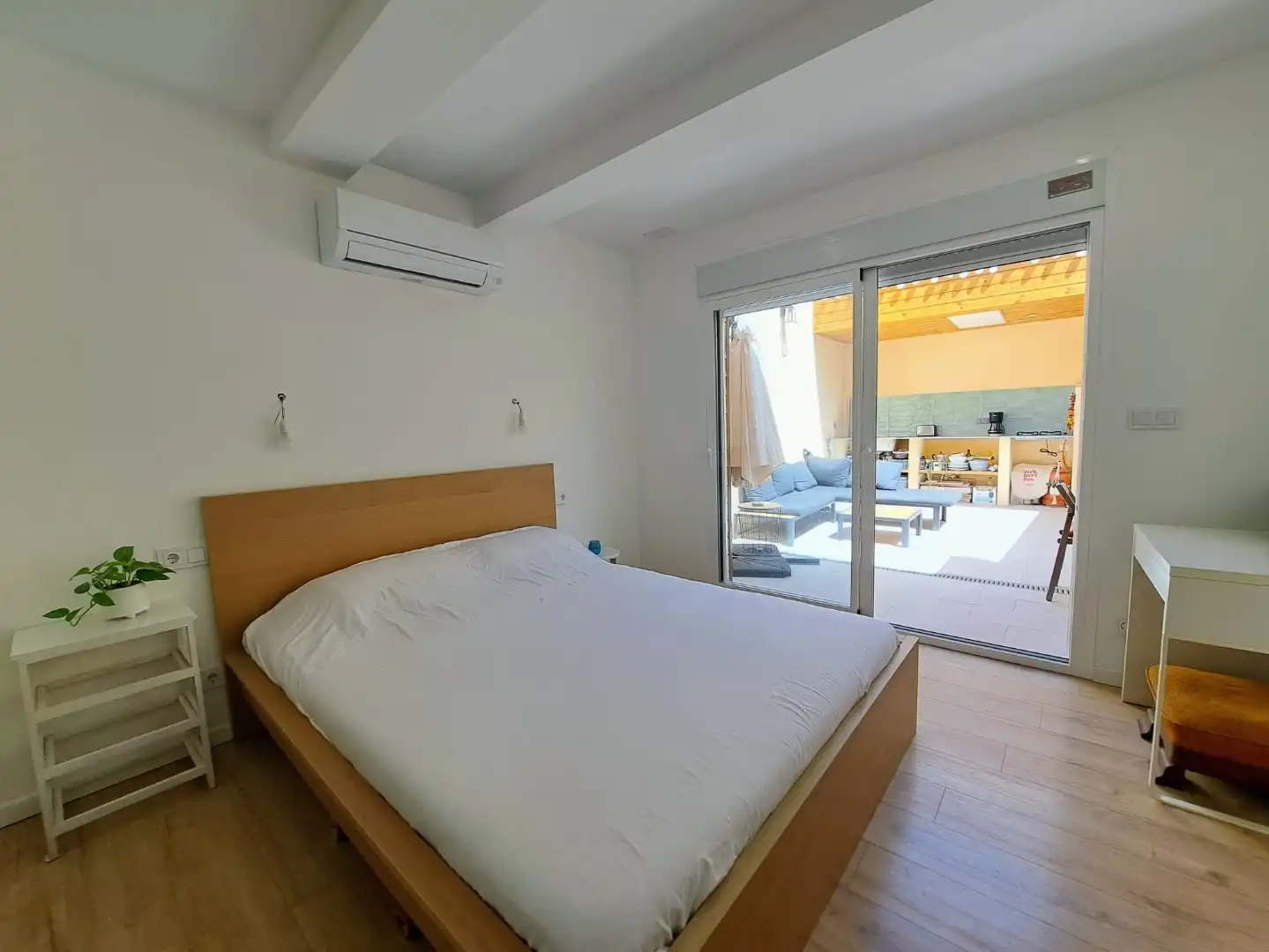 Bedroom of Flat for sale in  Palma de Mallorca  with Air Conditioner and Terrace