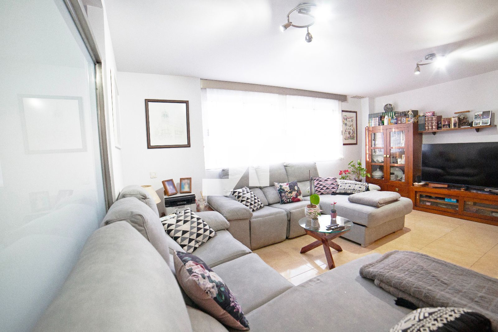 Living room of Single-family semi-detached for sale in Burriana / Borriana  with Air Conditioner, Heating and Terrace