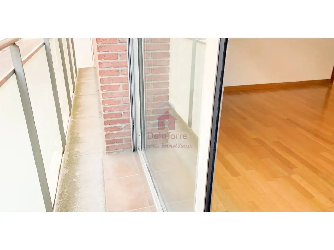 Balcony of Flat for sale in Terrassa  with Air Conditioner, Heating and Parquet flooring