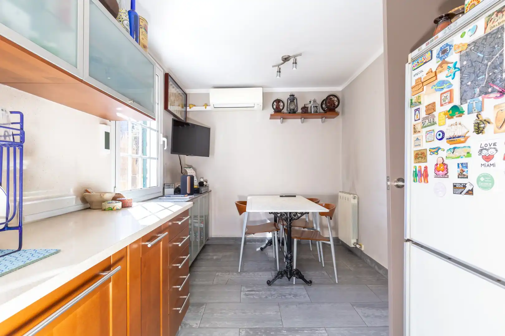 Kitchen of Houses for sale in Sant Cugat del Vallès  with Air Conditioner, Heating and Terrace