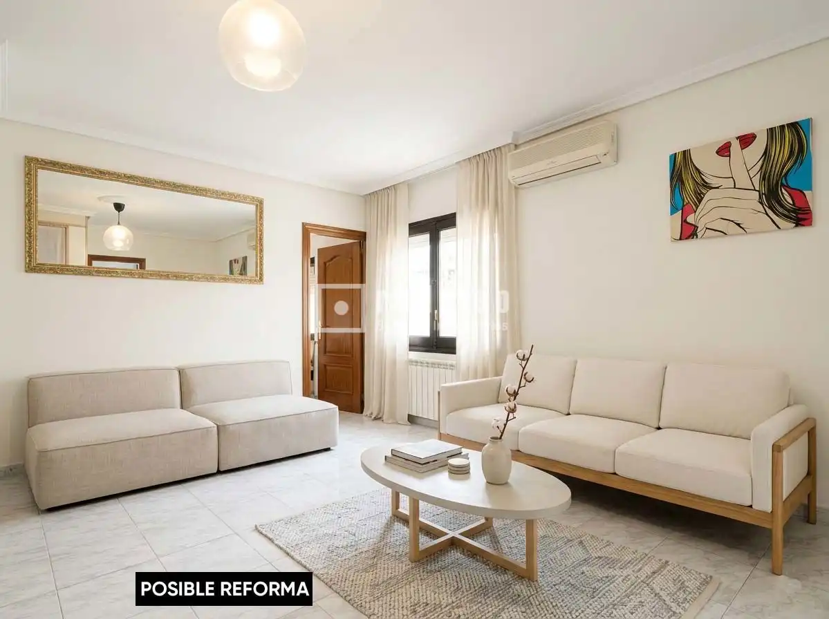 Sala de estar de Piso en venta en Madrid con Aire acondicionado, Calefacción y Terraza
