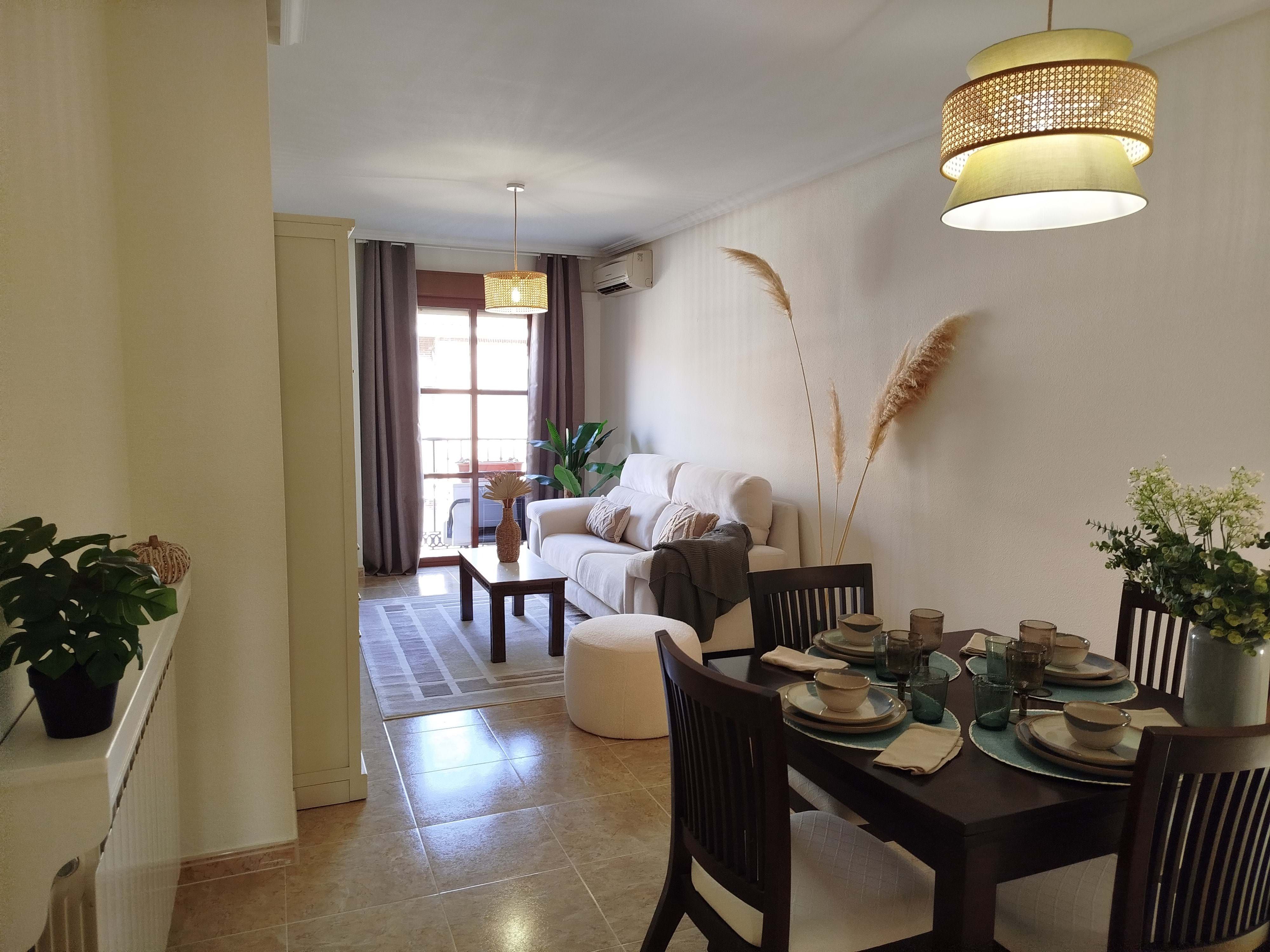 Living room of Flat to rent in Talavera de la Reina  with Air Conditioner and Heating