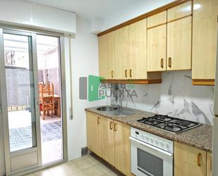 Kitchen of Flat for sale in Ourense Capital   with Heating, Terrace and Furnished