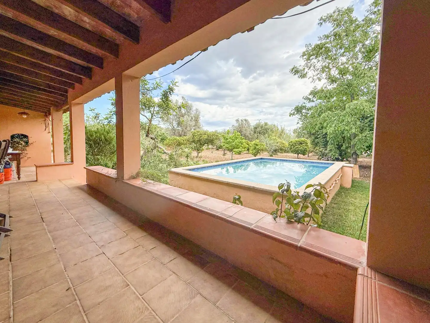 Garden of Country homes for sale in Pollença  with Air Conditioner, Heating and Private garden