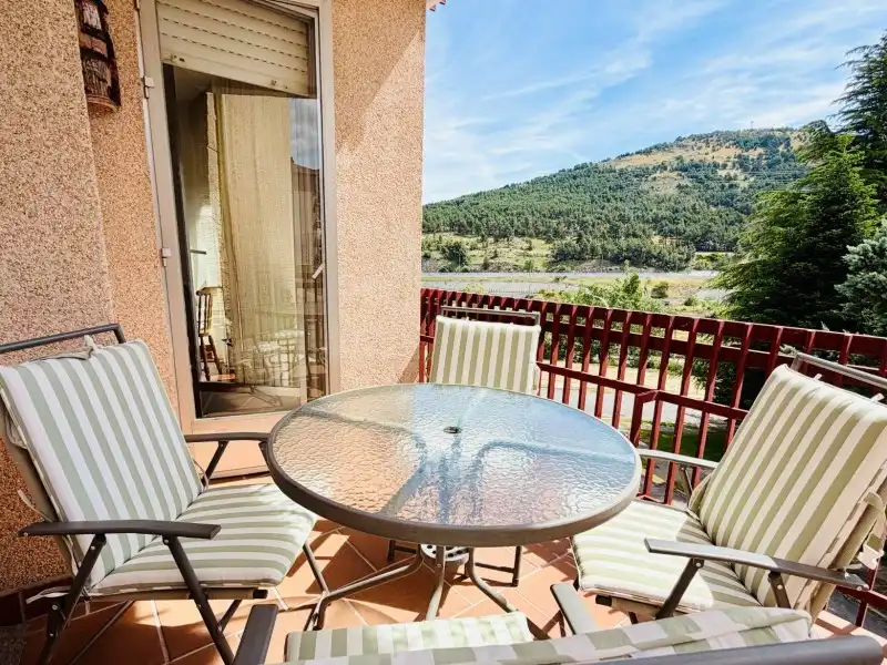 Terrace of Flat for sale in El Espinar  with Heating, Parquet flooring and Terrace