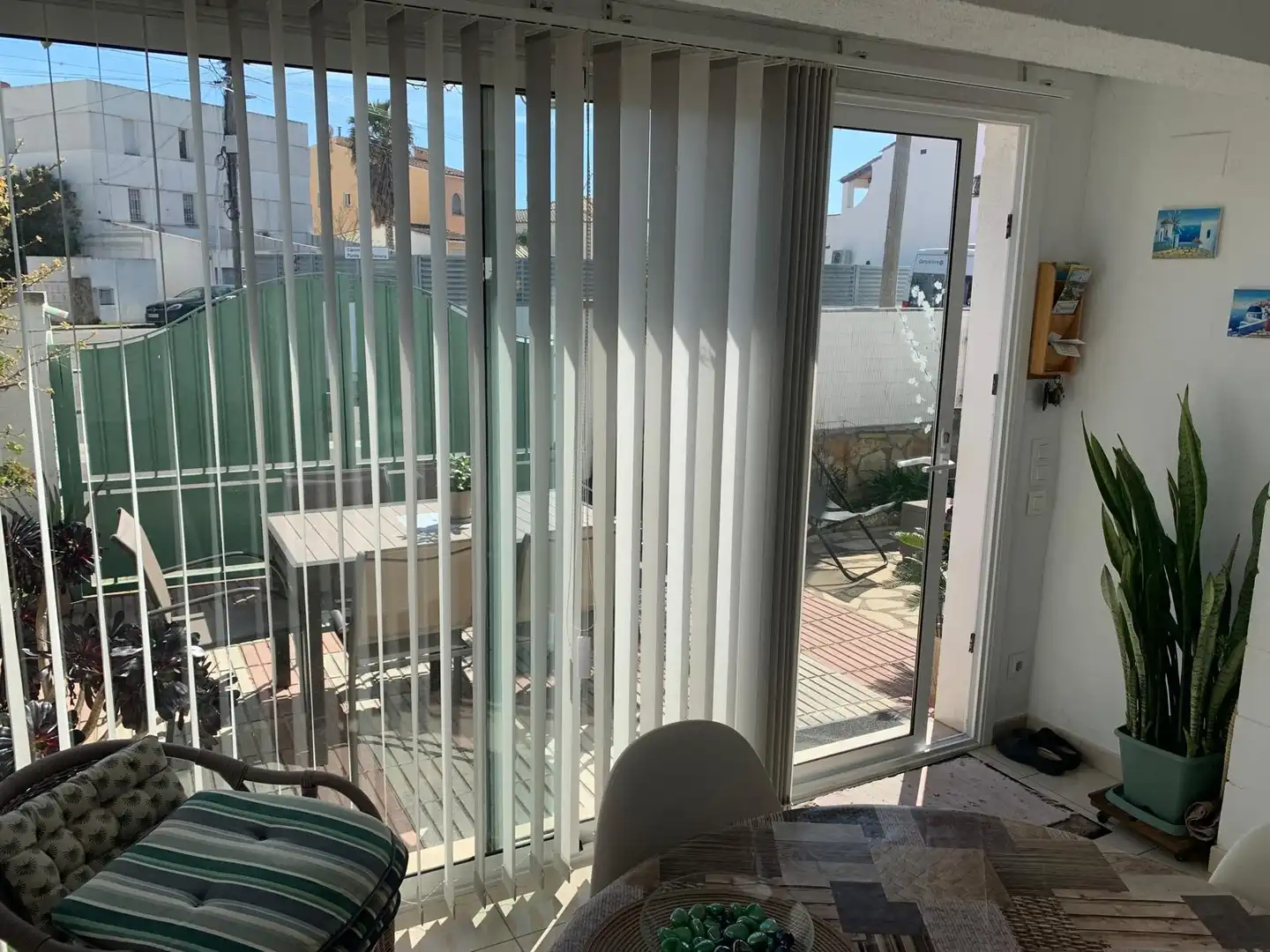Terraza de Casa adosada en venta en Roses con Aire acondicionado, Calefacción y Jardín privado