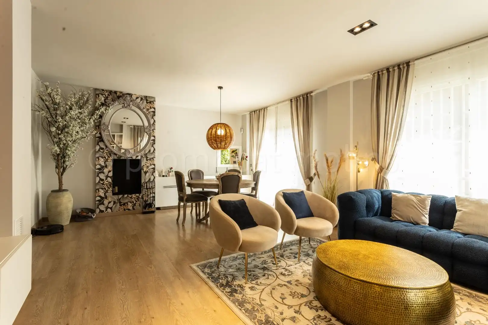 Living room of Houses for sale in El Papiol  with Air Conditioner, Heating and Private garden