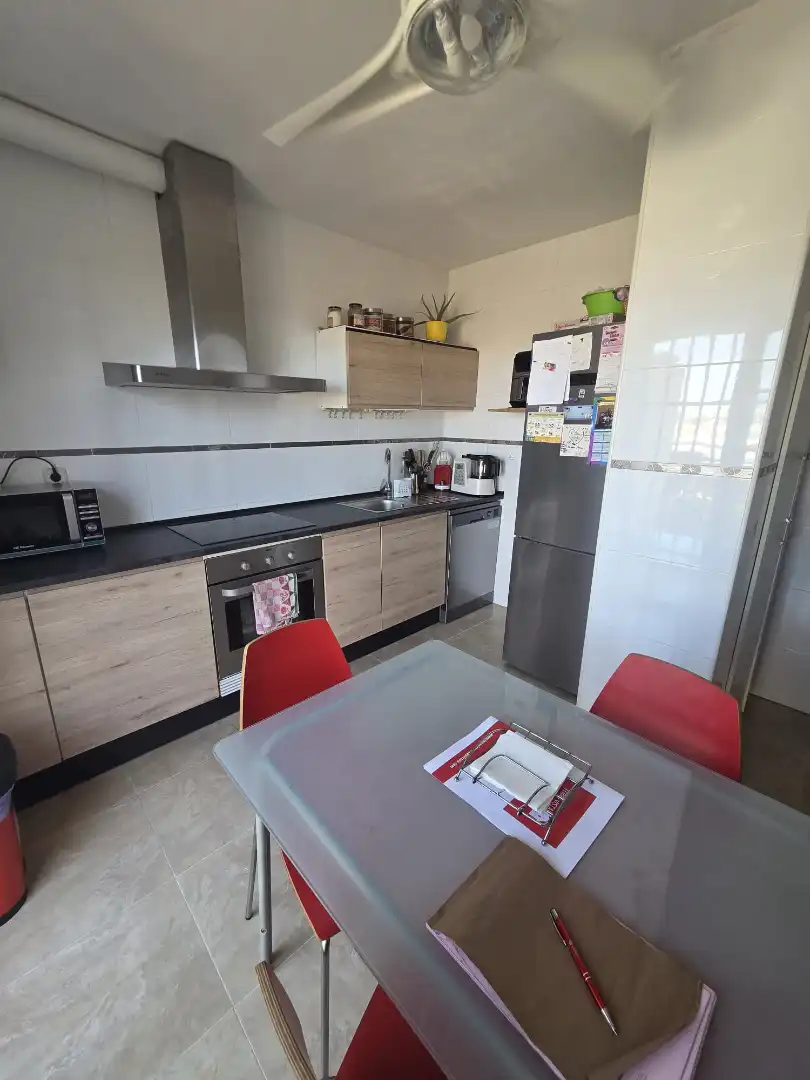 Kitchen of Attic for sale in Vícar  with Air Conditioner, Terrace and Balcony