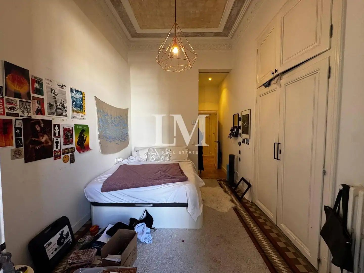 Dormitori de Apartament de lloguer en Eixample