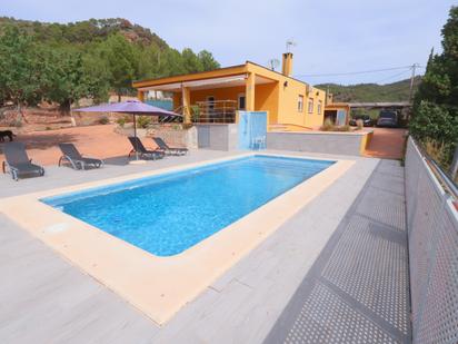 Swimming pool of House or chalet for sale in Albalat dels Tarongers  with Air Conditioner, Terrace and Swimming Pool