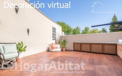 Terrassa de Casa o xalet en venda en Palma de Gandia amb Terrassa, Traster i Balcó