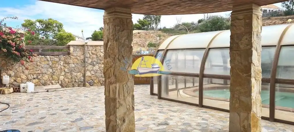 Schwimmbecken von Country house zum Verkauf in Cartagena mit Privatgarten, Schwimmbad und Möbliert