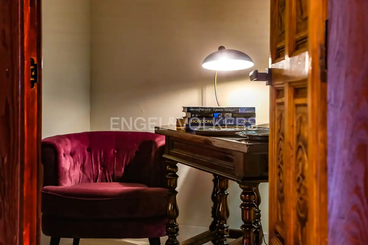 Wohnzimmer von Wohnung zur Miete in Sitges mit Klimaanlage, Heizung und Schwimmbad