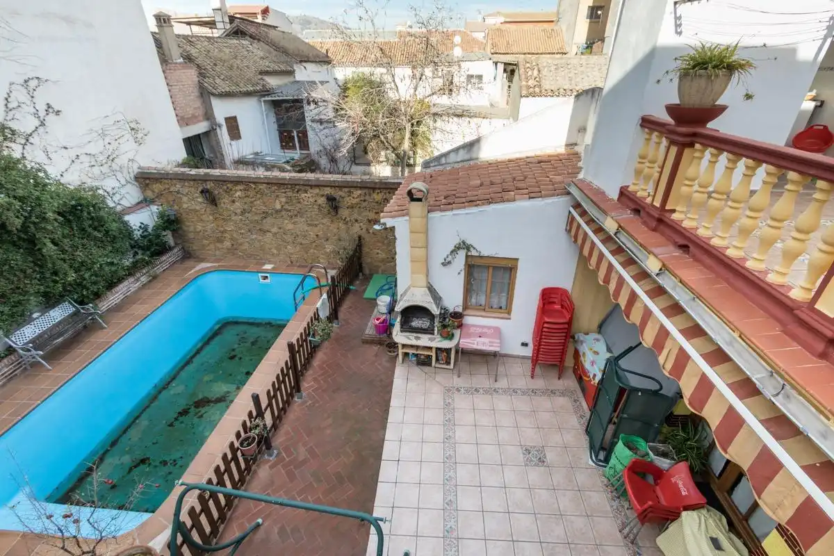 Terrassa de Casa o xalet en venda en Albolote amb Calefacció, Jardí privat i Terrassa