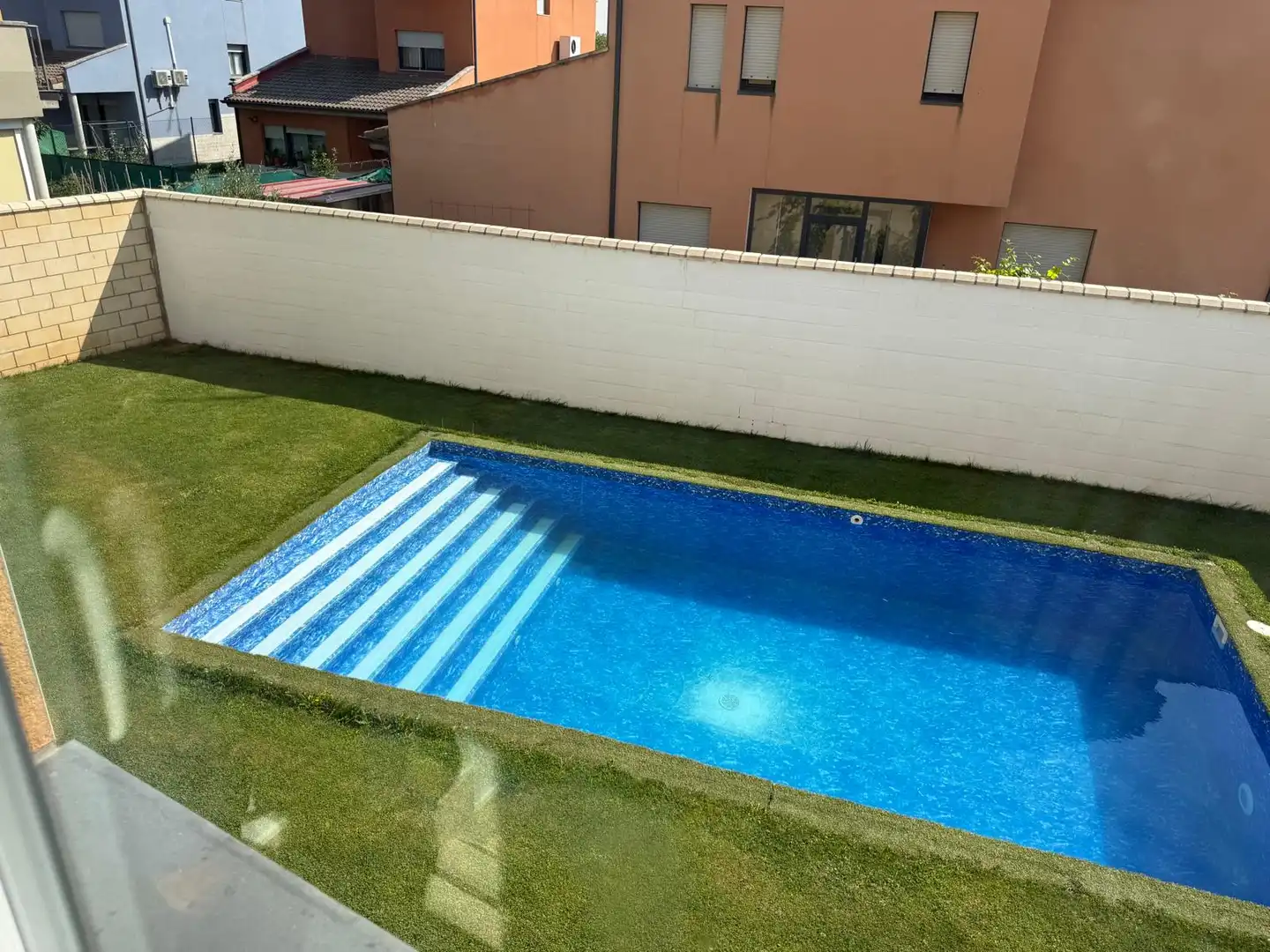 Piscina de Casa o xalet en venda en Villariezo amb Calefacció, Jardí privat i Piscina