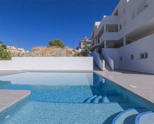 Swimming pool of Attic for sale in Villajoyosa / La Vila Joiosa  with Air Conditioner, Terrace and Storage room