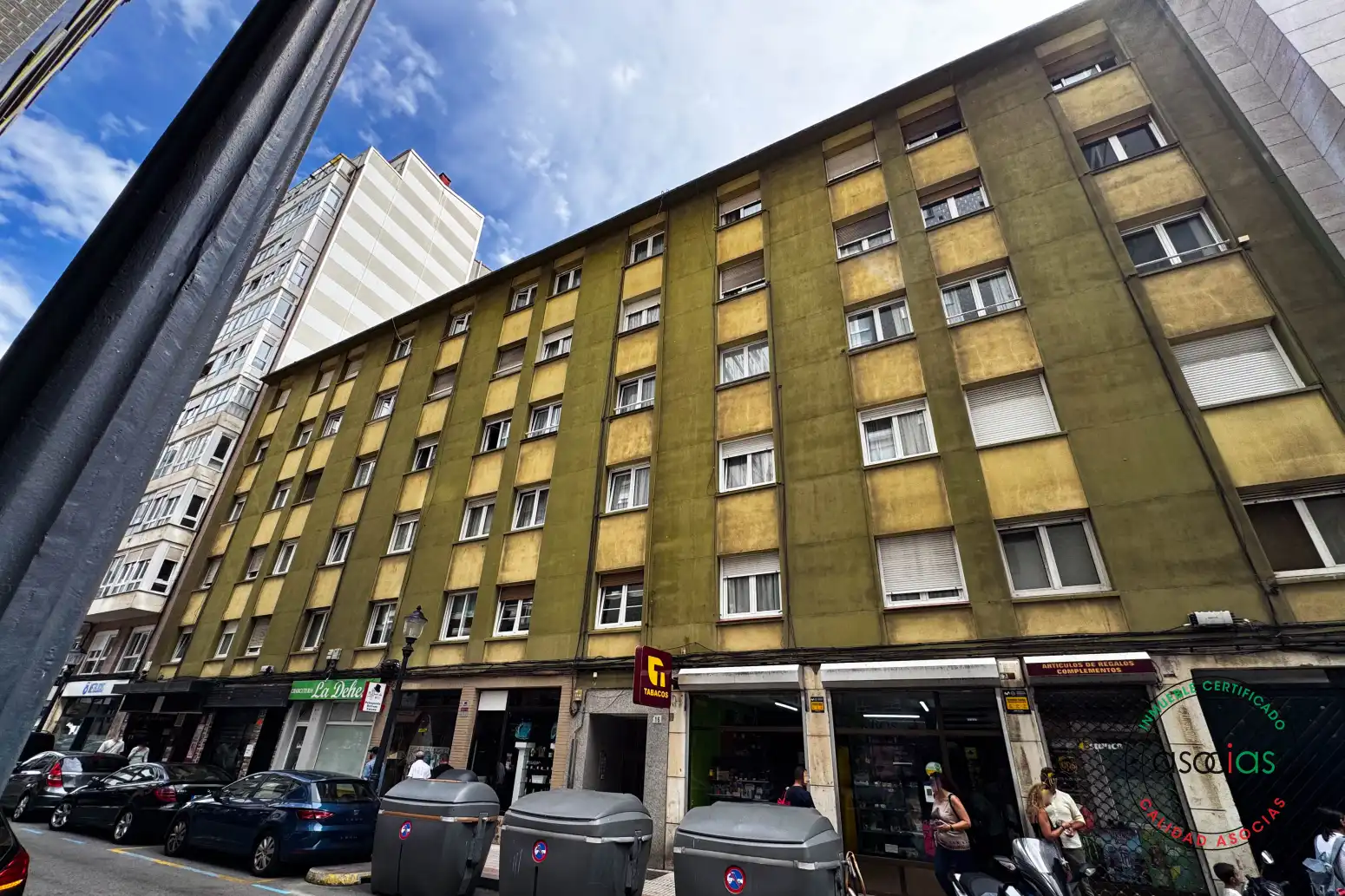 Vista exterior de Piso en venta en Gijón  con Calefacción