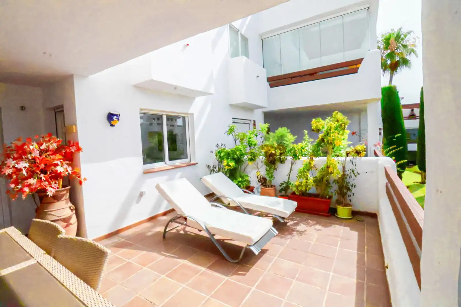 Jardí de Apartament en venda en Estepona amb Aire condicionat, Terrassa i Traster