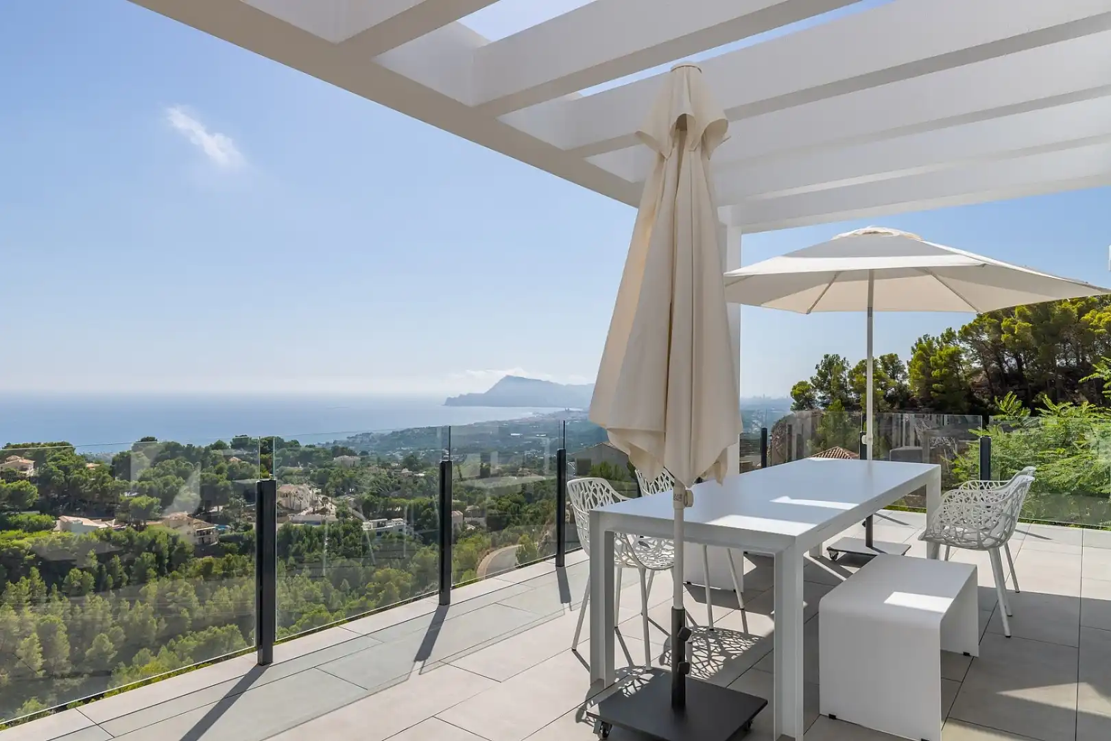 Terraza de Casa o chalet en venta en Altea con Terraza y Piscina