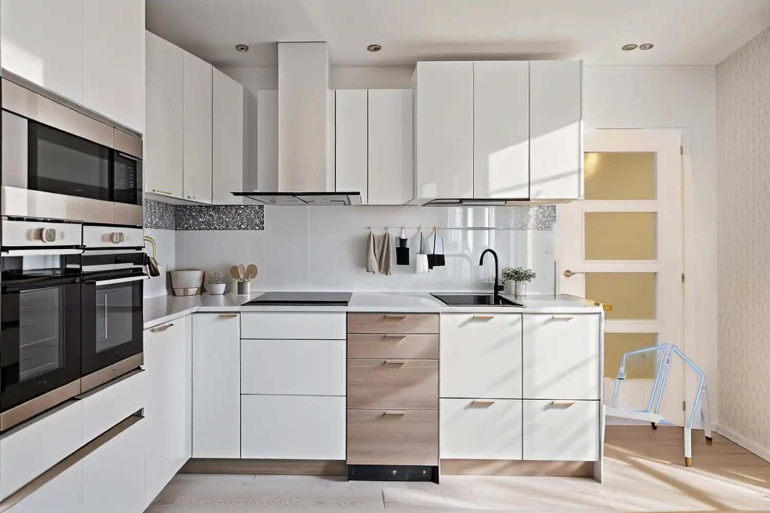 Cuina de Pis en venda en Barcelona amb Parquet i Moblat
