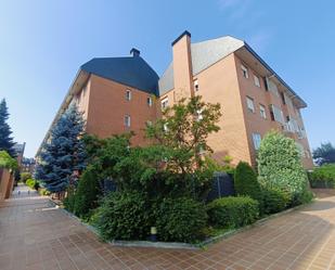 Vista exterior de Pis de lloguer en Las Rozas de Madrid amb Calefacció, Jardí privat i Terrassa